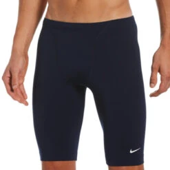 Nike - Men's Swim Poly Solid Jammer (Midnight Navy)