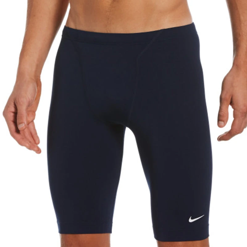 Nike - Men's Swim Poly Solid Jammer (Midnight Navy) 1 Nike - Men's Swim Poly Solid Jammer (Midnight Navy)