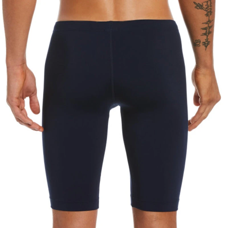 Nike - Men's Swim Poly Solid Jammer (Midnight Navy) 2 Nike - Men's Swim Poly Solid Jammer (Midnight Navy) - Image 2