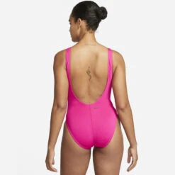 Nike - Multi Logo U-Back One Piece (Pink Prime) 24 Nike - Multi Logo U-Back One Piece (Pink Prime) -Swim and Beyond nike multi logo u back one piece pink prime 11