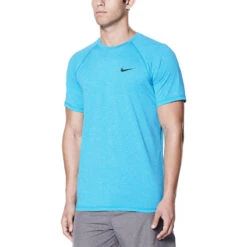 Nike - Short Sleeve Hydroguard T-Shirt (Blue Fury)