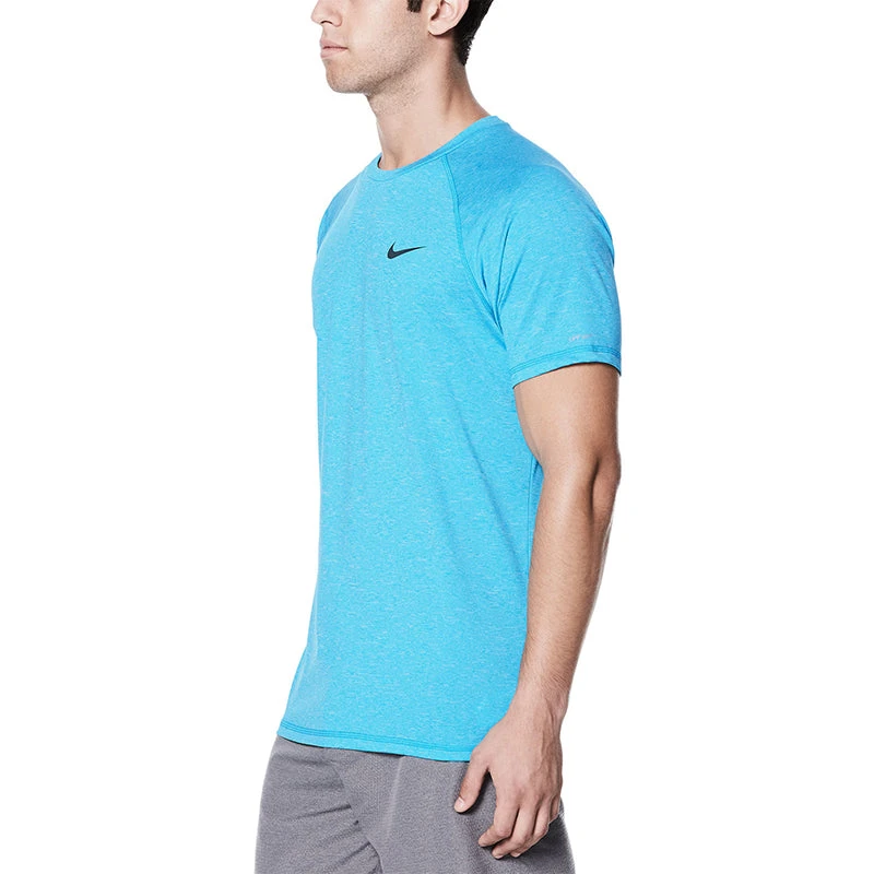 Nike - Short Sleeve Hydroguard T-Shirt (Blue Fury) 2 Nike - Short Sleeve Hydroguard T-Shirt (Blue Fury) - Image 2