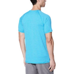 Nike - Short Sleeve Hydroguard T-Shirt (Blue Fury) 7 Nike - Short Sleeve Hydroguard T-Shirt (Blue Fury) -Swim and Beyond nike short sleeve hydroguard t shirt blue fury 3