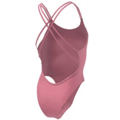 Nike - Solid Hydrastrong Spiderback One Piece (Polarized Pink) -Swim and Beyond nike solid hydrastrong spiderback one piece polarized pink 6