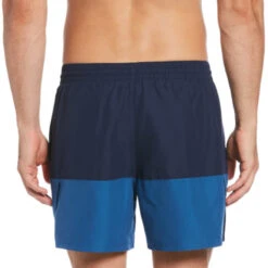 Nike - Swim Men's Split 5" Volley Short (Dk Marina Blue) -Swim and Beyond nike swim mens split 5 volley short dk marina blue 3