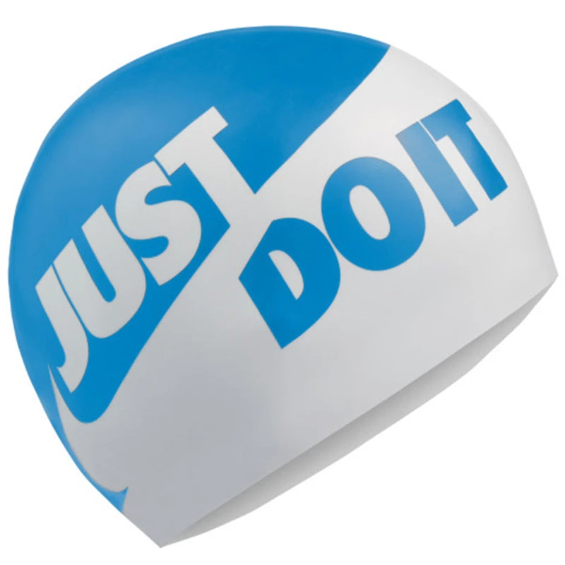 Nike - Unisex 'Just Do It' Swim Cap (Photo Blue) 1 Nike - Unisex 'Just Do It' Swim Cap (Photo Blue)
