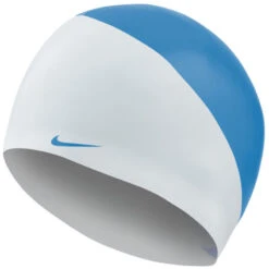 Nike - Unisex 'Just Do It' Swim Cap (Photo Blue) 5 Nike - Unisex 'Just Do It' Swim Cap (Photo Blue) -Swim and Beyond nike unisex just do it swim cap photo blue 3