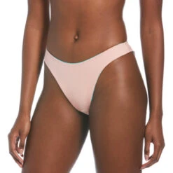 Nike - Women's Color Block Reversible Sling Bikini Bottom (Washed Teal) -Swim and Beyond nike womens color block reversible sling bikini bottom washed teal 3