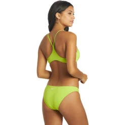 Nike - Women's Essential Racerback Bikini Set (Atomic Green) -Swim and Beyond nike womens essential racerback bikini set atomic green 3