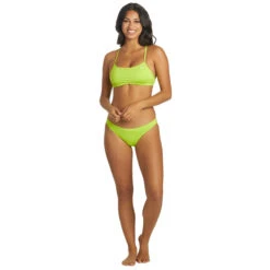 Nike - Women's Essential Racerback Bikini Set (Atomic Green) -Swim and Beyond nike womens essential racerback bikini set atomic green 5