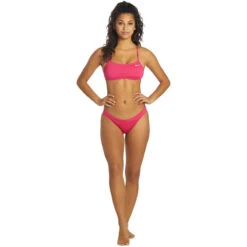 Nike - Women's Essential Racerback Bikini Set (Pink Prime) 11 Nike - Women's Essential Racerback Bikini Set (Pink Prime) -Swim and Beyond nike womens essential racerback bikini set pink prime 5