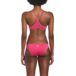 Nike - Women's Essential Racerback Bikini Set (Pink Prime) 13 Nike - Women's Essential Racerback Bikini Set (Pink Prime) -Swim and Beyond nike womens essential racerback bikini set pink prime 7