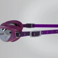 Speedo - Aquapure Mirror Goggle - Purple/Silver -Swim and Beyond speedo aquapure mirror goggle purple silver 4