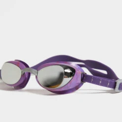 Speedo - Aquapure Mirror Goggle - Purple/Silver -Swim and Beyond speedo aquapure mirror goggle purple silver 6