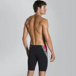 Speedo - Boom Splice Endurance Jammer - Black/White 11 Speedo - Boom Splice Endurance Jammer - Black/White -Swim and Beyond speedo boom splice endurance jammer black white 4