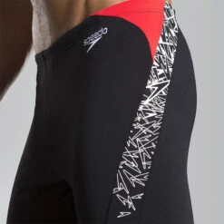 Speedo - Boom Splice Endurance Jammer - Black/White 13 Speedo - Boom Splice Endurance Jammer - Black/White -Swim and Beyond speedo boom splice endurance jammer black white 6