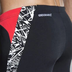 Speedo - Boom Splice Endurance Jammer - Black/White 14 Speedo - Boom Splice Endurance Jammer - Black/White -Swim and Beyond speedo boom splice endurance jammer black white 7