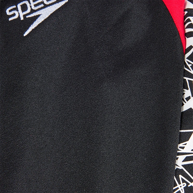 Speedo - Boom Splice Endurance Jammer - Black/White 8 Speedo - Boom Splice Endurance Jammer - Black/White - Image 8