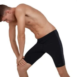 Speedo - Boomstar Splice Jammer - Black/Grey 9 Speedo - Boomstar Splice Jammer - Black/Grey -Swim and Beyond speedo boomstar splice jammer black grey 3