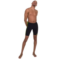 Speedo - Boomstar Splice Jammer - Black/Yellow 9 Speedo - Boomstar Splice Jammer - Black/Yellow -Swim and Beyond speedo boomstar splice jammer black yellow 4