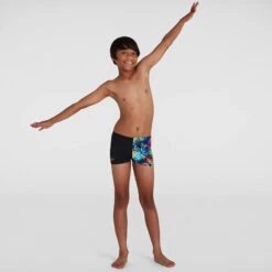 Speedo - Boy's Digital Placement Aquashort - Black/Multi 13 Speedo - Boy's Digital Placement Aquashort - Black/Multi -Swim and Beyond speedo boys digital placement aquashort black multi 7