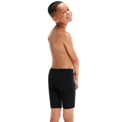 Speedo - Boys Placement Print Jammer - Black/Red -Swim and Beyond speedo boys placement print jammer black red 3