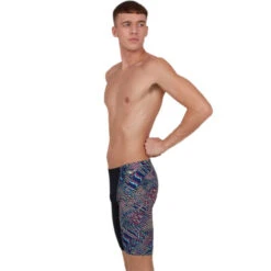 Speedo - ColourRipple V-Cut Jammer -Swim and Beyond speedo colourripple v cut boys jammer 3