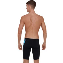 Speedo - ColourSplash V-Cut Jammer - Black/Red/Blue 10 Speedo - ColourSplash V-Cut Jammer - Black/Red/Blue -Swim and Beyond speedo coloursplash v cut jammer black red blue 5