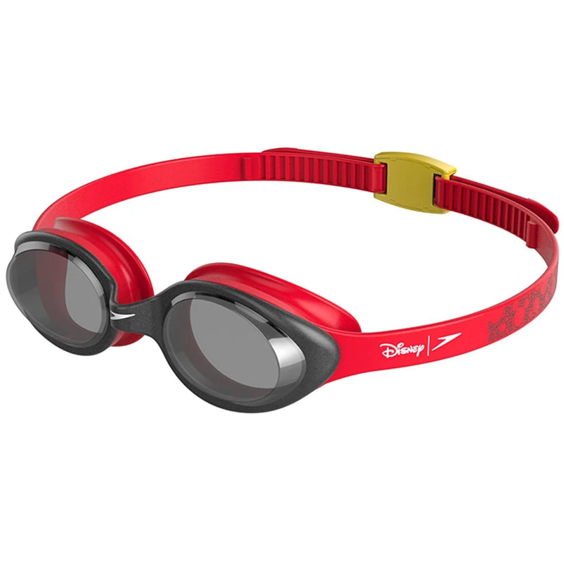 Speedo - Disney "Mickey Mouse" Illusion Junior Goggle - Red/Smoke 1 Speedo - Disney "Mickey Mouse" Illusion Junior Goggle - Red/Smoke