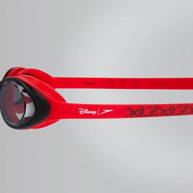 Speedo - Disney "Mickey Mouse" Illusion Junior Goggle - Red/Smoke 4 Speedo - Disney "Mickey Mouse" Illusion Junior Goggle - Red/Smoke - Image 4