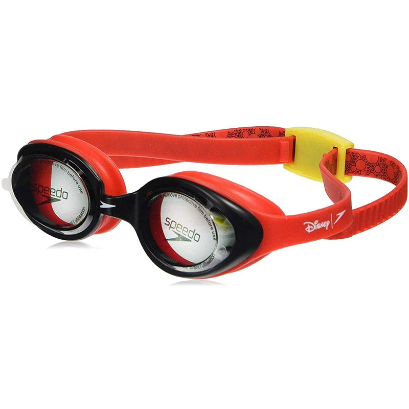 Speedo - Disney "Mickey Mouse" Illusion Junior Goggle - Red/Smoke 6 Speedo - Disney "Mickey Mouse" Illusion Junior Goggle - Red/Smoke - Image 6