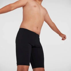 Speedo - Essentials Endurance+ Boys Jammer - Black 10 Speedo - Essentials Endurance+ Boys Jammer - Black -Swim and Beyond speedo essentials endurance boys jammer black 4