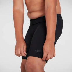 Speedo - Essentials Endurance+ Boys Jammer - Black 11 Speedo - Essentials Endurance+ Boys Jammer - Black -Swim and Beyond speedo essentials endurance boys jammer black 5
