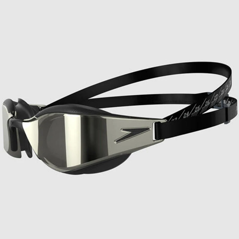 Speedo - Fastskin Hyper Elite Mirror Adult Goggles - Black/Silver 2 Speedo - Fastskin Hyper Elite Mirror Adult Goggles - Black/Silver - Image 2