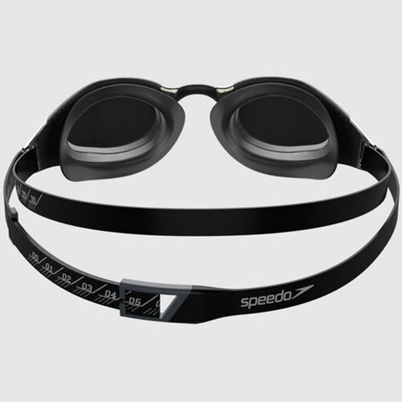 Speedo - Fastskin Hyper Elite Mirror Adult Goggles - Black/Silver 3 Speedo - Fastskin Hyper Elite Mirror Adult Goggles - Black/Silver - Image 3