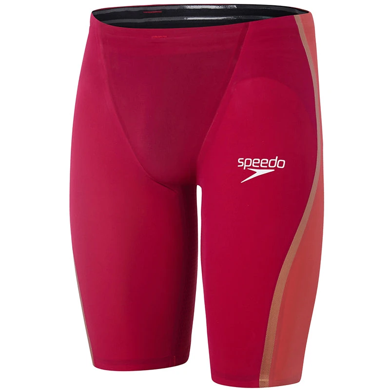 Speedo - Fastskin LZR Pure Intent High Waisted Jammer - Red 2 Speedo - Fastskin LZR Pure Intent High Waisted Jammer - Red - Image 2