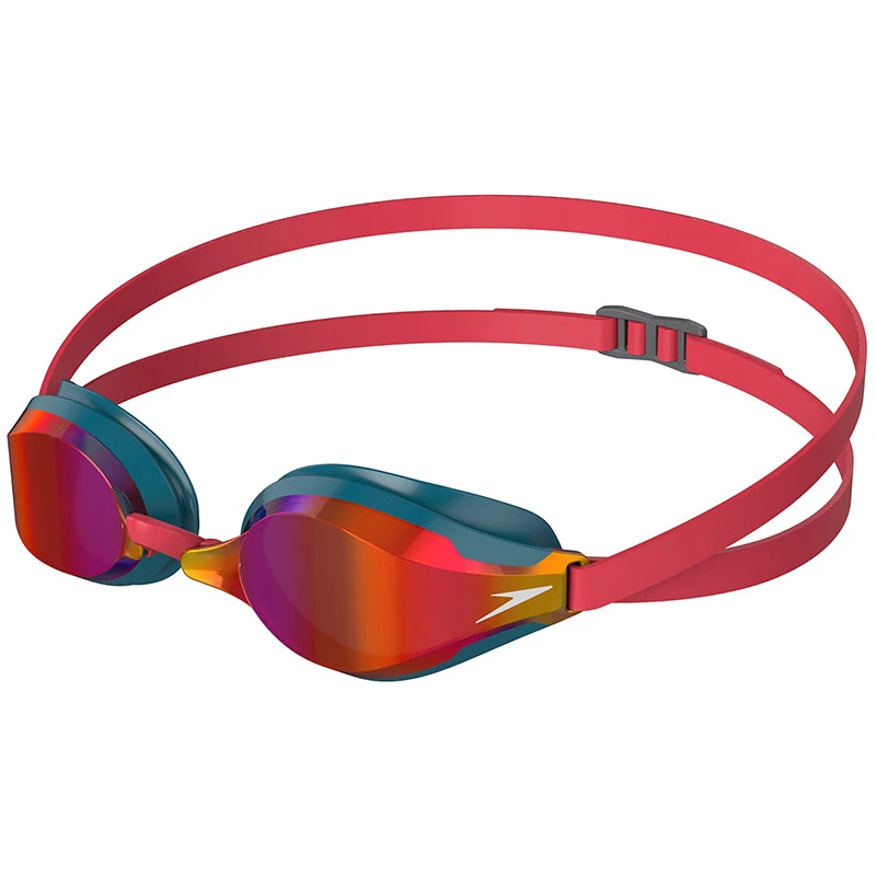 Speedo - Fastskin Speedsocket 2 Mirror Goggle - Red/Blue 1 Speedo - Fastskin Speedsocket 2 Mirror Goggle - Red/Blue