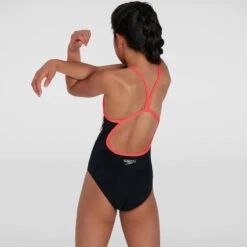 Speedo - Girls Polka Melt Placement VBack Swimsuit - Black/Red 13 Speedo - Girls Polka Melt Placement VBack Swimsuit - Black/Red -Swim and Beyond speedo girls polka melt placement vback swimsuit black red 3