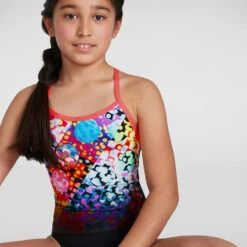 Speedo - Girls Polka Melt Placement VBack Swimsuit - Black/Red 17 Speedo - Girls Polka Melt Placement VBack Swimsuit - Black/Red -Swim and Beyond speedo girls polka melt placement vback swimsuit black red 7