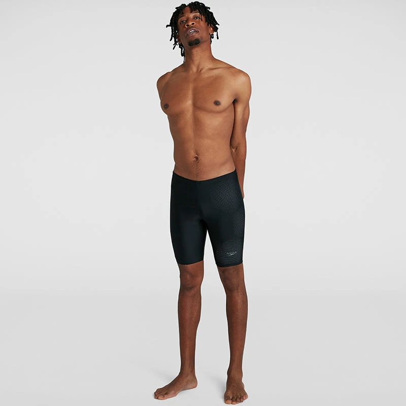 Speedo - Hexagonal Tech Placement Jammer - Black/Grey 5 Speedo - Hexagonal Tech Placement Jammer - Black/Grey - Image 5