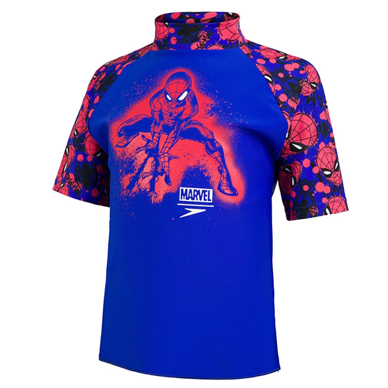 Speedo - Infants Marvel Spider-Man Sun Top - Red/Blue 2 Speedo - Infants Marvel Spider-Man Sun Top - Red/Blue - Image 2