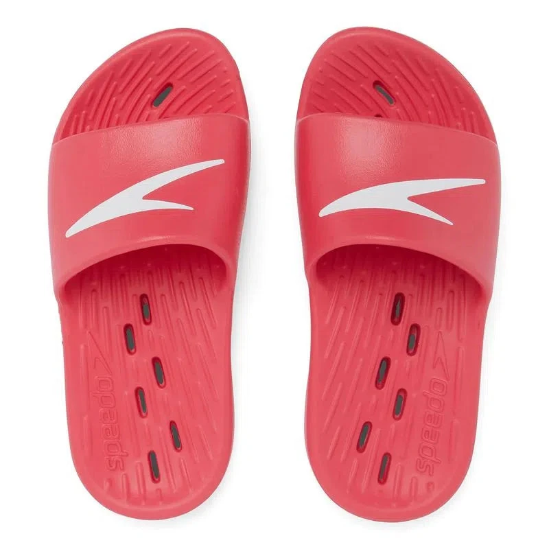 Speedo - Junior Slides One Piece - Red 1 Speedo - Junior Slides One Piece - Red