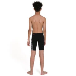 Speedo - Junior's Marvel Digital Panel Jammers - Black/White -Swim and Beyond speedo juniors marvel digital panel jammers black white 3