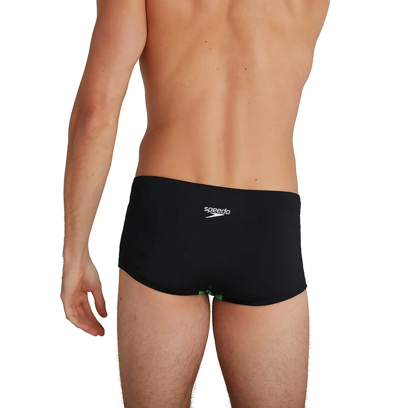 Speedo - Men's 17cm Club Training Placement Brief - Black/Blue 3 Speedo - Men's 17cm Club Training Placement Brief - Black/Blue - Image 3