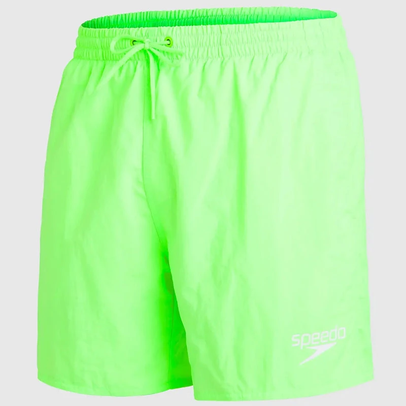 Speedo - Men's Essentials 16" Watershort - Lime Green 2 Speedo - Men's Essentials 16" Watershort - Lime Green - Image 2