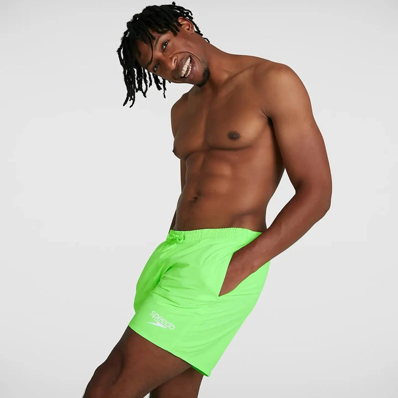 Speedo - Men's Essentials 16" Watershort - Lime Green 6 Speedo - Men's Essentials 16" Watershort - Lime Green - Image 6