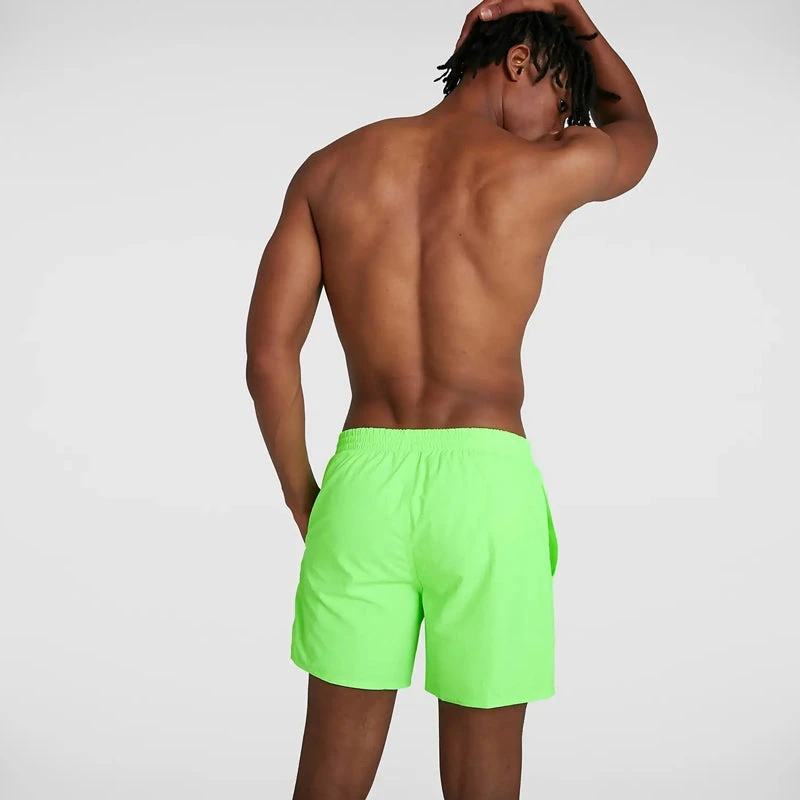 Speedo - Men's Essentials 16" Watershort - Lime Green 7 Speedo - Men's Essentials 16" Watershort - Lime Green - Image 7