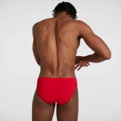 Speedo - Men's Essentials Endurance+ 7cm Brief - Red -Swim and Beyond speedo mens essentials endurance 7cm brief red 5