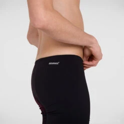 Speedo - Men's Marvel Placement V-Cut Jammer - Black/Red 15 Speedo - Men's Marvel Placement V-Cut Jammer - Black/Red -Swim and Beyond speedo mens marvel placement v cut jammer black red 8