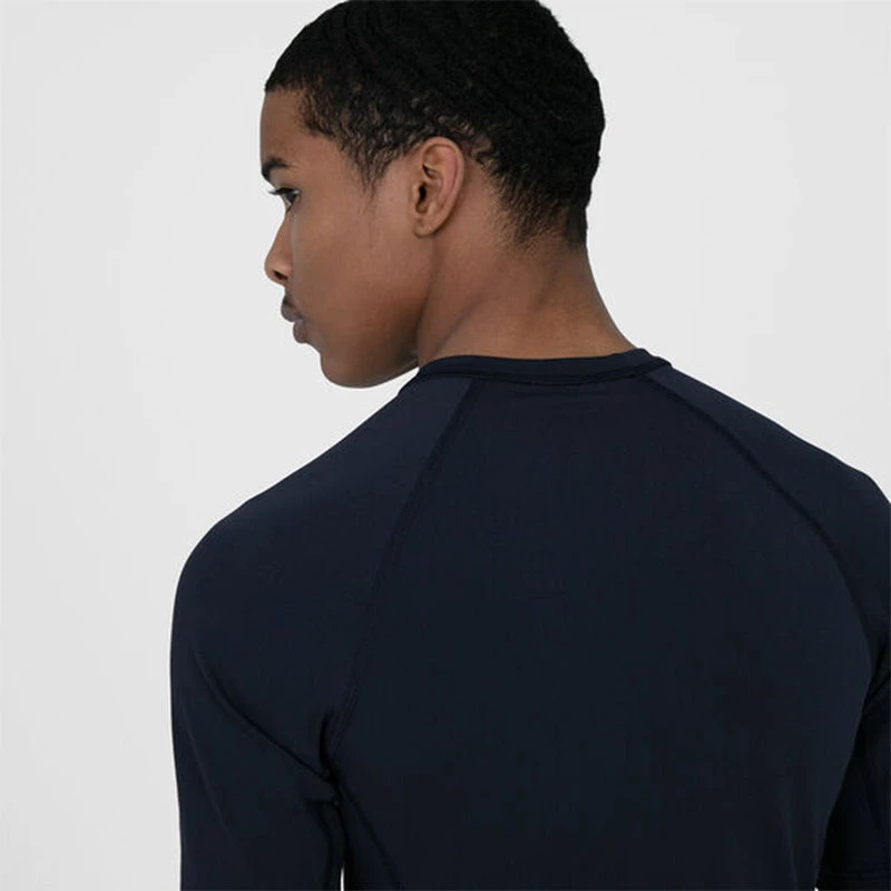 Speedo - Mens Short Sleeve Rash Top - Navy 5 Speedo - Mens Short Sleeve Rash Top - Navy - Image 5